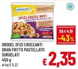 Famila Market Orogel sfizi croccanti gran fritto pastellato offerta