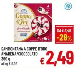 Famila Market Sammontana 4 Coppe d'Oro Amarena offerta