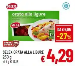 Famila Market Selex orata alla ligure offerta