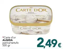 Altasfera Carte d'or panna/tartufo offerta