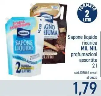 MIL MIL Sapone liquido ricarica