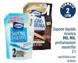 Talento Professional Store Sapone liquido ricarica MIL MIL offerta