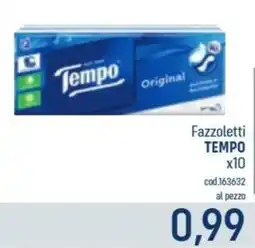 Talento Professional Store Tempo Fazzoletti Original offerta