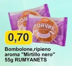 Mix Markt Bomboleone ripieno aroma Mirtillo nero offerta