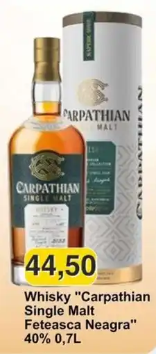 Mix Markt Whisky Carpathian Single Malt Feteasca Neagra offerta