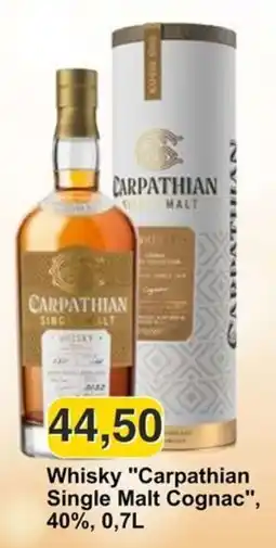 Mix Markt Whisky "Carpathian Single Malt Cognac" offerta