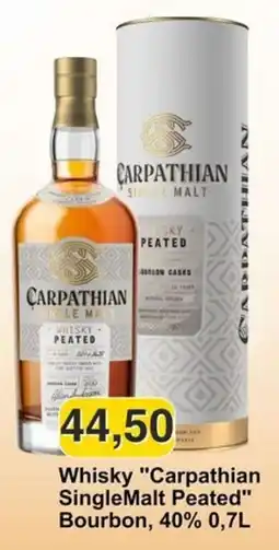 Mix Markt Whisky Carpathian SingleMalt Peated offerta