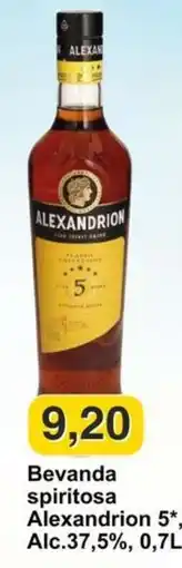 Mix Markt Bevanda spiritosa Alexandrion 5* offerta