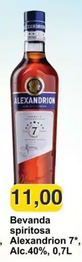 Mix Markt Bevanda spiritosa Alexandrion 7* offerta
