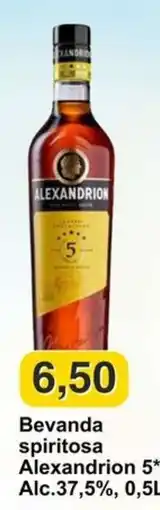 Mix Markt Bevanda spiritosa Alexandrion 5* offerta