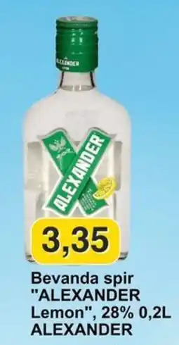 Mix Markt Bevanda spir "ALEXANDER Lemon" offerta