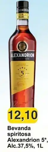 Mix Markt Bevanda spiritosa Alexandrion 5* offerta