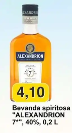 Mix Markt Bevanda spiritosa "ALEXANDRION 7*" offerta