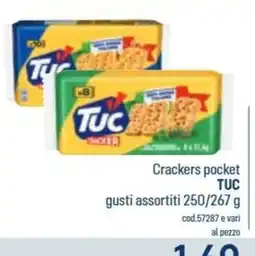 Talento Professional Store Crackers pocket TUC offerta