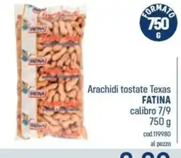 Talento Professional Store Arachidi tostate Texas FATINA offerta