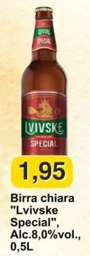 Mix Markt Birra chiara "Lvivske Special" offerta