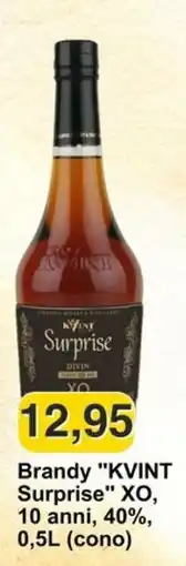 Mix Markt Brandy "KVINT Surprise" XO offerta