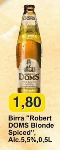 Mix Markt Birra Robert DOMS Blonde Spiced offerta
