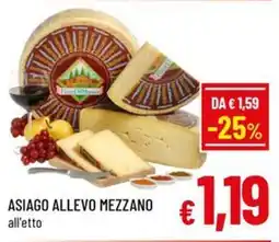 Famila Market Asiago allevo mezzano offerta