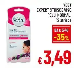 Famila Market Veet Expert Strisce Viso offerta