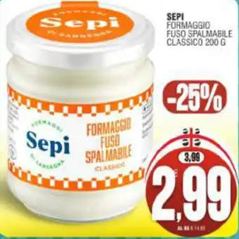 Formaggio fuso spalmabile classico Sepi