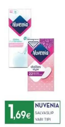 Proshop Nuvenia salvasilip offerta