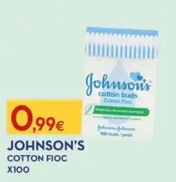 Proshop Johnson's cotton buds offerta