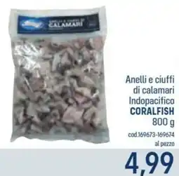 Talento Professional Store Anelli e ciuffi di calamari Indopacifico CORALFISH offerta