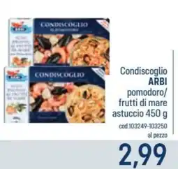 Talento Professional Store Condiscoglio ARBI pomodoro/frutti di mare offerta