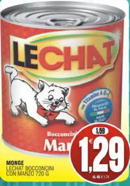 Vicino a te supermercati Lechat bocconcini con manzo offerta