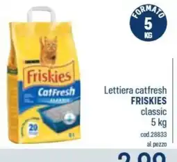 Talento Professional Store Lettiera catfresh Friskies classic offerta