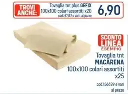 Talento Professional Store Tovaglia tnt macarena offerta