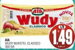 Vicino a te supermercati AIA Wudy Wurstel Classico offerta