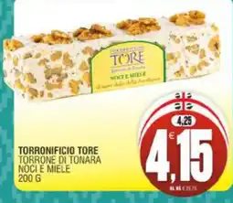 Vicino a te supermercati Torronificio Tore torrone di tonara noci e miele offerta