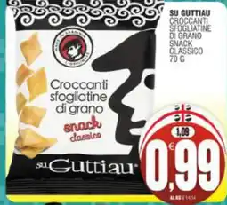 Vicino a te supermercati Croccanti sfogliatine di grano snack classico su Guttiau offerta