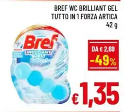 Famila Market Bref WC Brilliant Gel Tutto in 1 Forza Artica offerta