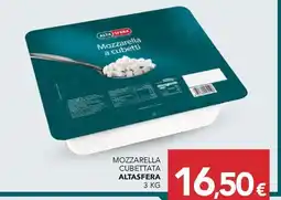 Altasfera Mozzarella cubettata altasfera offerta