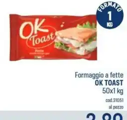 Talento Professional Store Formaggio a fette OK Toast offerta