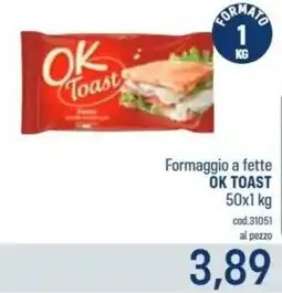 Talento Professional Store OK Toast Formaggio a fette offerta