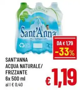 Famila Market Sant'Anna acqua naturale offerta