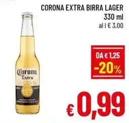 Famila Market Corona Extra birra lager offerta