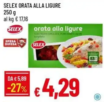 Orata alla ligure Selex