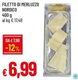 IperFamila Filetto di merluzzo nordico offerta
