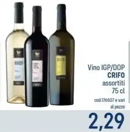 Talento Professional Store Vino IGP/DOP Crifo offerta