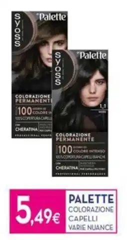 Proshop Palette colorazione capelli offerta