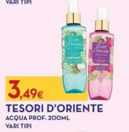 Proshop Tesori d'Oriente Acqua Prof. offerta