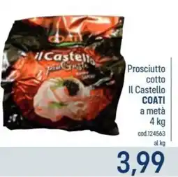 Talento Professional Store Prosciutto cotto Il Castello COATI offerta