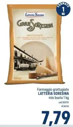Talento Professional Store Formaggio grattugiato Latteria Sorensina offerta