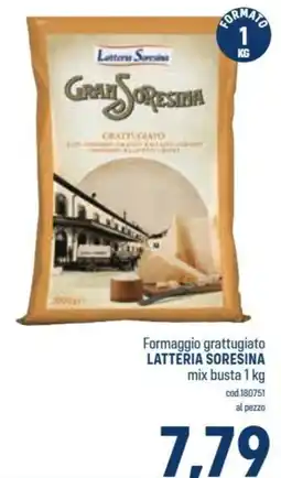 Talento Professional Store Formaggio grattugiato Latteria Sorensina offerta