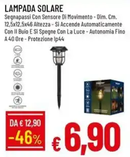 IperFamila Lampada solare offerta